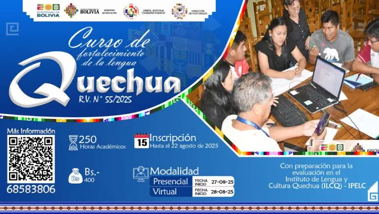 15-08-25 Banner Quechua - Vilma
